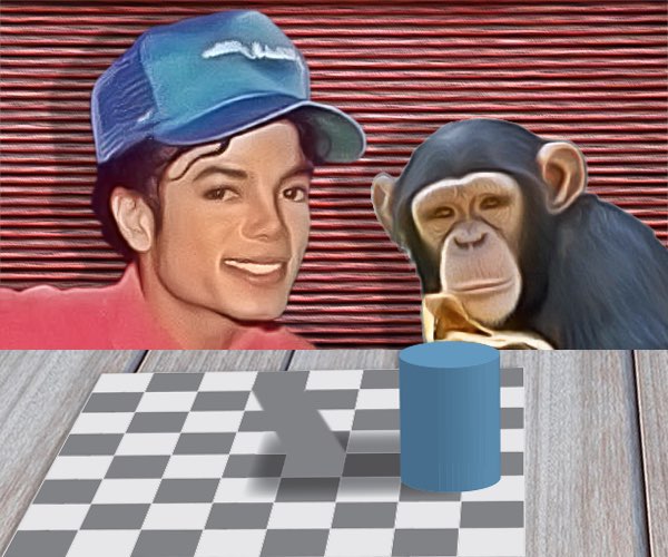 Michael y su mono