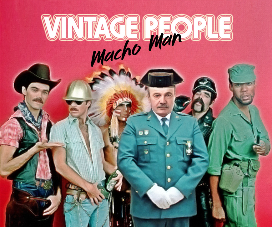 Vintage people - Macho man