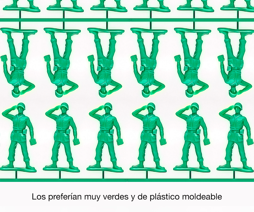 plástico verde